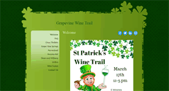 Desktop Screenshot of grapevinewinerytrail.com